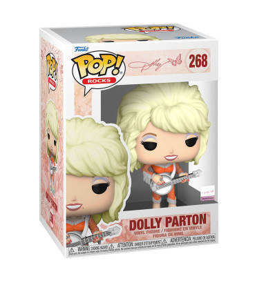 DOLLY PARTON AVEC GUITARE / DOLLY PARTON / FIGURINE FUNKO POP DOLLY PARTON AVEC GUITARE / DOLLY PARTON / FIGURINE FUNKO POP