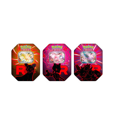 LOT DE 3 POKEBOX TEAM ROCKET / CARTE POKEMON VF
