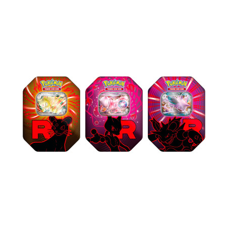LOT DE 3 POKEBOX TEAM ROCKET / CARTE POKEMON VF