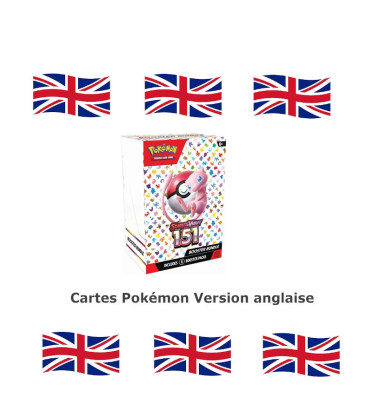 BOOSTER BUNDLE 151 EV3.5 / CARTE POKEMON ANGLAISE