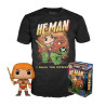 T-SHIRT M AVEC POP HE MAN / LES MAITRES DE L'UNIVERS / FIGURINE FUNKO POP