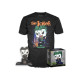 T-SHIRT L AVEC POP JOKER JIM LEE / SUPER VILLAINS / FIGURINE FUNKO POP