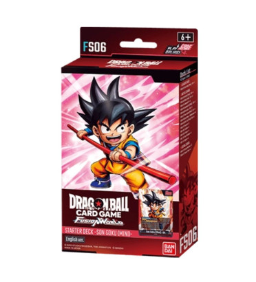 DECK DRAGON BALL SUPER FUSION WORLD SON GOKU MINI FS06 / CARTE ANGLAISE