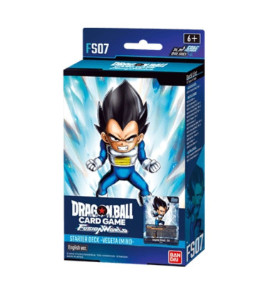 DECK DRAGON BALL SUPER FUSION WORLD VEGETA MINI FS07 / CARTE ANGLAISE
