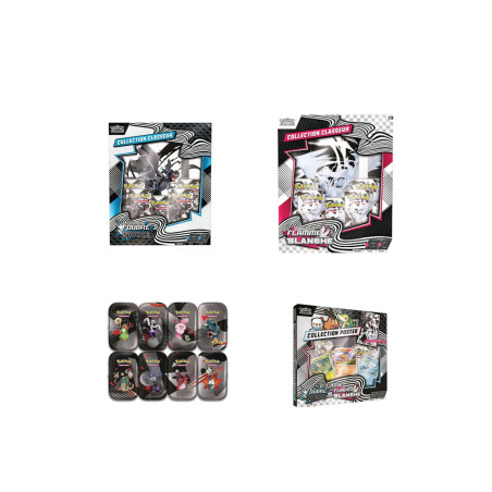 BUNDLE 2 CLASSEURS + 1 POSTERS + 1 DISPLAY MINI TIN EV10.5 / CARTE POKEMON VF