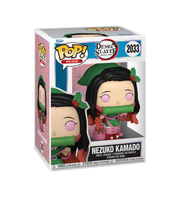 HOLIDAY NEZUKO KAMADO / DEMON SLAYER / FIGURINE FUNKO POP HOLIDAY NEZUKO KAMADO / DEMON SLAYER / FIGURINE FUNKO POP