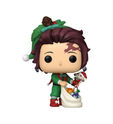 HOLIDAY TANJIRO KAMADO / DEMON SLAYER / FIGURINE FUNKO POP