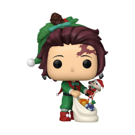 HOLIDAY TANJIRO KAMADO / DEMON SLAYER / FIGURINE FUNKO POP