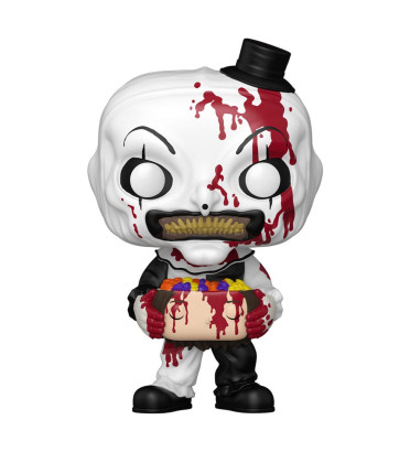 ART THE CLOWN WITH CANDY FILLED HEAD / TERRIFIER / FIGURINE FUNKO POP