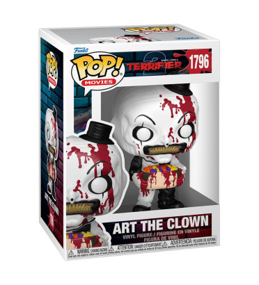 ART THE CLOWN WITH CANDY FILLED HEAD / TERRIFIER / FIGURINE FUNKO POP ART THE CLOWN WITH CANDY FILLED HEAD / TERRIFIER / FIGURINE FUNKO POP