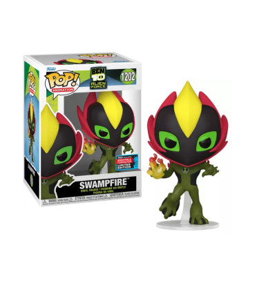 SWAMPFIRE / BEN 10 ALIEN FORCE / FIGURINE FUNKO POP / EXCLUSIVE NYCC 2022