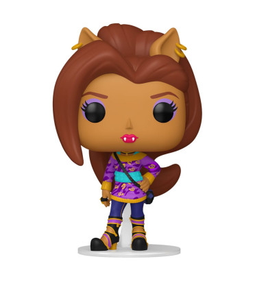CLAWDEEN WOLF AVEC SAC A MAIN / MONSTER HIGH / FIGURINE FUNKO POP