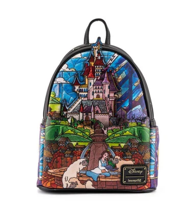 MINI SAC A DOS PRINCESS CASTLE SERIES BELLE / LA BELLE ET LA BETE / LOUNGEFLY MINI SAC A DOS PRINCESS CASTLE SERIES BELLE / LA BELLE ET LA BETE / LOUNGEFLY
