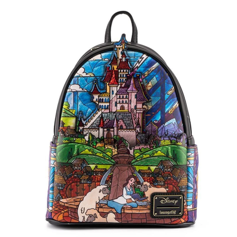 MINI SAC A DOS PRINCESS CASTLE SERIES BELLE / LA BELLE ET LA BETE / LOUNGEFLY MINI SAC A DOS PRINCESS CASTLE SERIES BELLE / LA BELLE ET LA BETE / LOUNGEFLY
