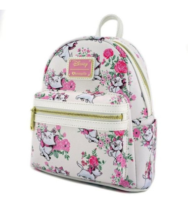 MINI SAC A DOS MARIE FLORAL / LES ARISTOCHATS / LOUNGEFLY