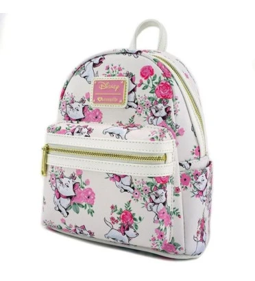 MINI SAC A DOS MARIE FLORAL / LES ARISTOCHATS / LOUNGEFLY MINI SAC A DOS MARIE FLORAL / LES ARISTOCHATS / LOUNGEFLY