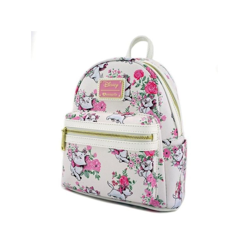 MINI SAC A DOS MARIE FLORAL / LES ARISTOCHATS / LOUNGEFLY