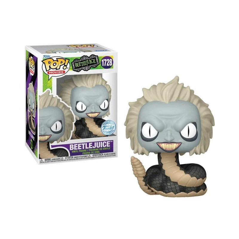 BEETLEJUICE SERPENT / BEETLEJUICE / FIGURINE FUNKO POP / EXCLUSIVE SPECIAL EDITION