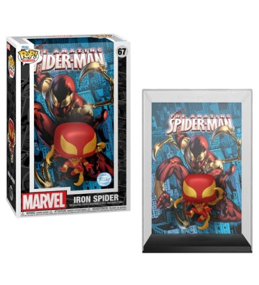 IRON SPIDER COVERS / THE AMAZING SPIDER-MAN / FIGURINE FUNKO POP / EXCLUSIVE SPECIAL EDITION