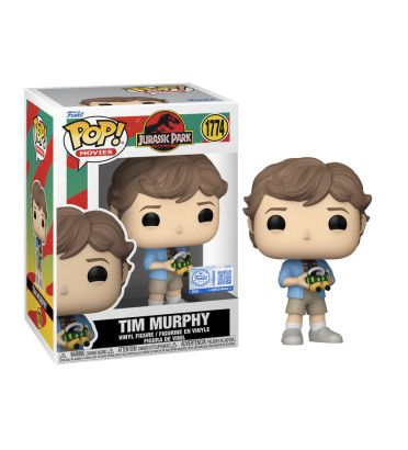 TIM MURPHY WITH GOOGLES / JURASSIC PARK / FIGURINE FUNKO POP / EXCLUSIVE SPECIAL EDITION