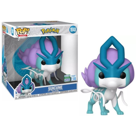 SUICUNE SUPER OVERSIZED / POKEMON / FIGURINE FUNKO POP / EXCLUSIVE WONDROUS