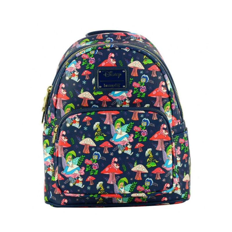 MINI SAC A DOS CHAMPI / ALICE AUX PAYS DES MERVEILLES / LOUNGEFLY MINI SAC A DOS CHAMPI / ALICE AUX PAYS DES MERVEILLES / LOUNGEFLY