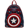 MINI SAC A DOS FLORA SHIELD / CAPTAIN AMERICA / LOUNGEFLY
