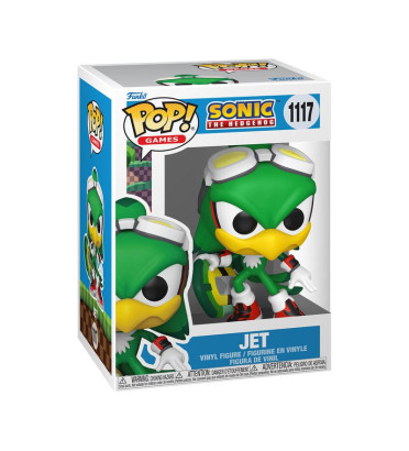 JET THE HAWK WITH BOARD / SONIC / FIGURINE FUNKO POP