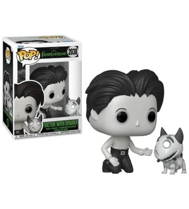 VICTOR WITH SPARKY / FRANKENWEENIE / FIGURINE FUNKO POP