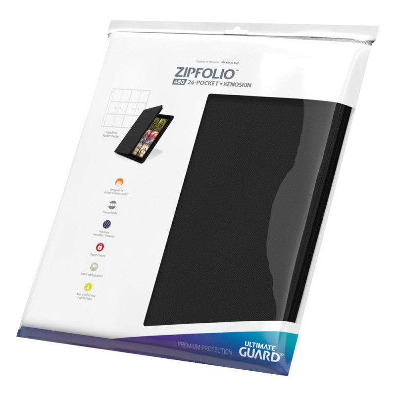 ZIPFOLIO 480 24-POCKET XENOSKIN NOIR / ULTIMATE GUARD