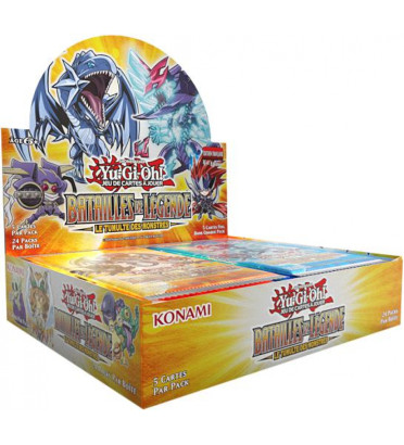 DISPLAY DE 24 BOOSTERS BATAILLES DE LEGENDE LE TUMULTE DES MONSTRES / CARTE YU-GI-OH VF
