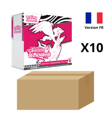 CASE ETB FLAMME BLANCHE EV10.5 / CARTE POKEMON VF