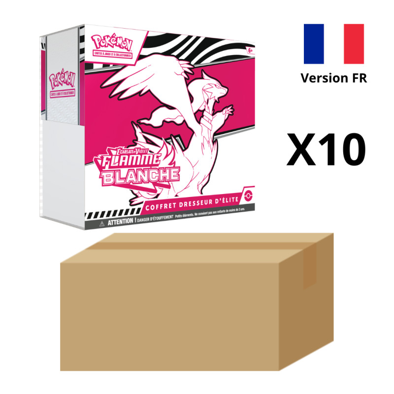 CASE ETB FLAMME BLANCHE EV10.5 / CARTE POKEMON VF