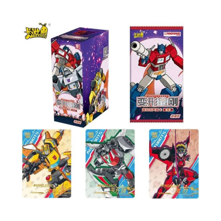 DISPLAY 18 BOOSTERS TRANSFORMERS COLLECTOR CARD CYBERTRON VOL 1 / KAYOU