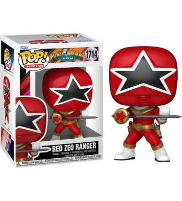 RED ZEO RANGER / POWER RANGERS ZEO / FIGURINE FUNKO POP
