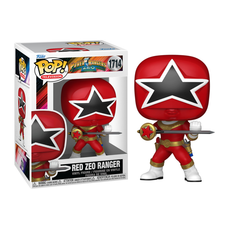 RED ZEO RANGER / POWER RANGERS ZEO / FIGURINE FUNKO POP