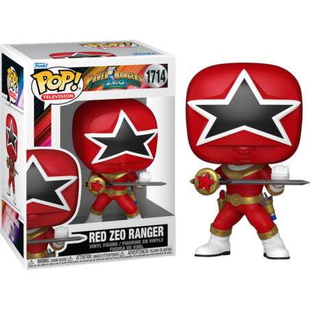 RED ZEO RANGER / POWER RANGERS ZEO / FIGURINE FUNKO POP