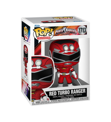 RED TURBO RANGER / POWER RANGERS TURBO / FIGURINE FUNKO POP