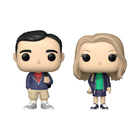 2 PACK MICHAEL SCOTT ET HOLLY FLAX / THE OFFICE / FIGURINE FUNKO POP