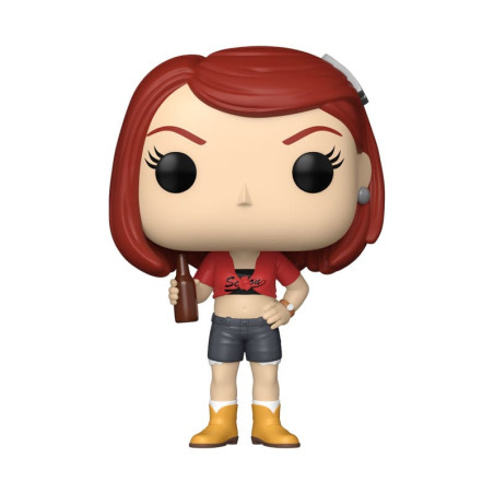 MEREDITH PALMER AVEC BOISSON / THE OFFICE / FIGURINE FUNKO POP