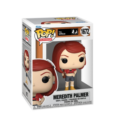 MEREDITH PALMER AVEC BOISSON / THE OFFICE / FIGURINE FUNKO POP