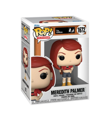 MEREDITH PALMER AVEC BOISSON / THE OFFICE / FIGURINE FUNKO POP