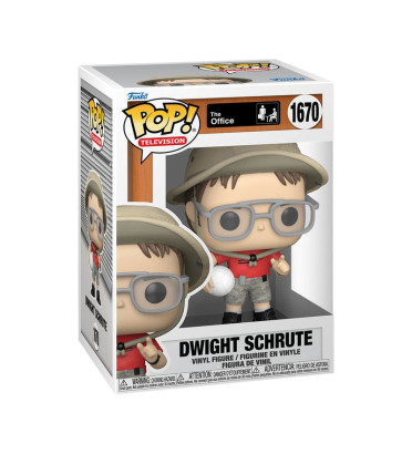 DWIGHT SCHRUTE VOLLEYBALL / THE OFFICE / FIGURINE FUNKO POP