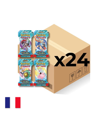 CASE DE 24 BLISTERS EV09 AVENTURES ENSEMBLES / CARTE POKEMON VF