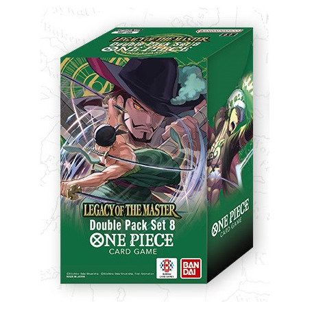 DOUBLE PACK ONE PIECE DP-08 / CARTE ANGLAISE