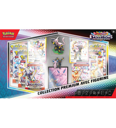COLLECTION PREMIUM AVEC FIGURINE EV8.5 / CARTE POKEMON VF