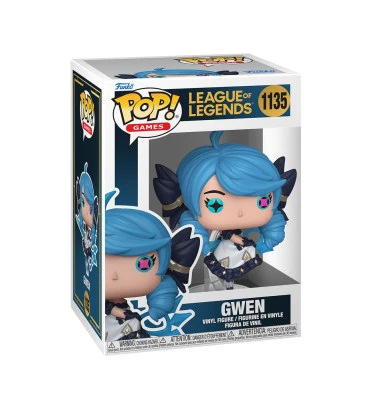 GWEN / LEAGUE OF LEGENDS / FIGURINE FUNKO POP GWEN / LEAGUE OF LEGENDS / FIGURINE FUNKO POP