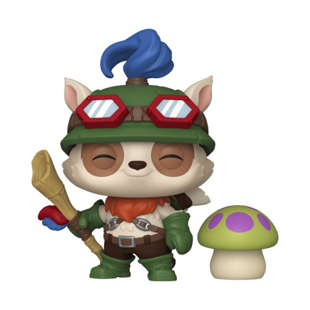 TEEMO WITH MUSHROOM / LEAGUE OF LEGENDS / FIGURINE FUNKO POP