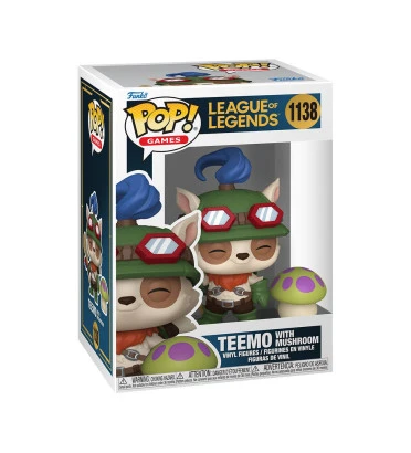TEEMO WITH MUSHROOM / LEAGUE OF LEGENDS / FIGURINE FUNKO POP TEEMO WITH MUSHROOM / LEAGUE OF LEGENDS / FIGURINE FUNKO POP