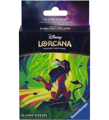 PROTEGE CARTE STANDARD LORCANA SCAR / RAVENSBURGER